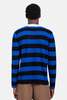 Blue&Cream Cashmere Striped Rugby - Thumbnail 2