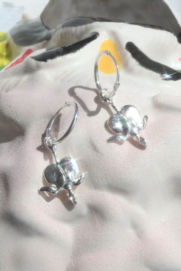 Bilak Jewelry Bleeding Heart Earrings, Small