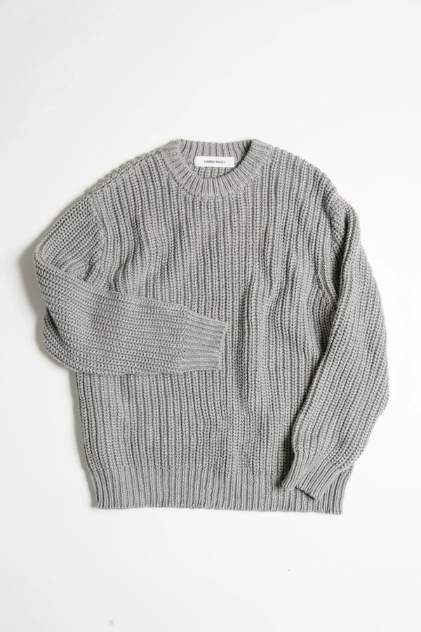 Saturday Project Fisherman Knit Sweater