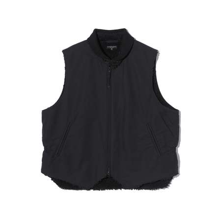 Needles Piping Quilt Vest - Charcoal | Garmentory