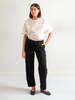 A B E L I N E Canvas Garden Pants - Black - Thumbnail 2
