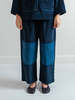 A B E L I N E Velvet Corduroy Pants - Blue - Thumbnail 1