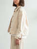 A B E L I N E Varsity Jacket - Ivory - Thumbnail 4
