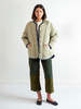 A B E L I N E Moiré Quilt Jacket - Sage - Thumbnail 2