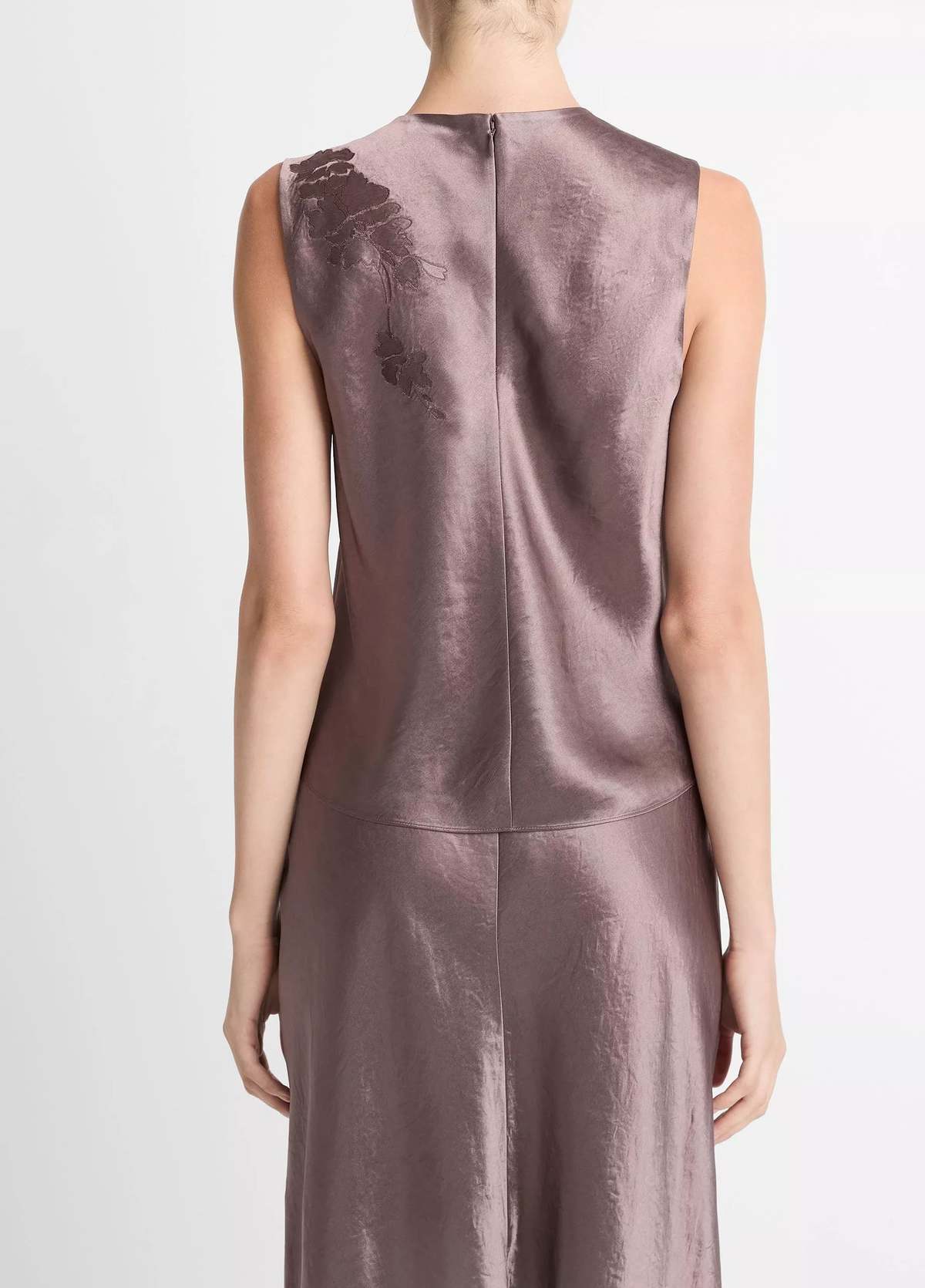 VINCE Embroidered Shell Top - Image 3 of 4