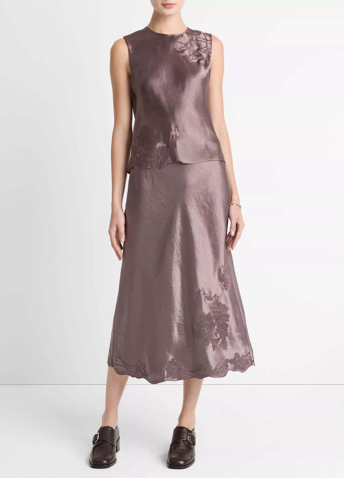 VINCE Embroidered Shell Top - Image 4 of 4