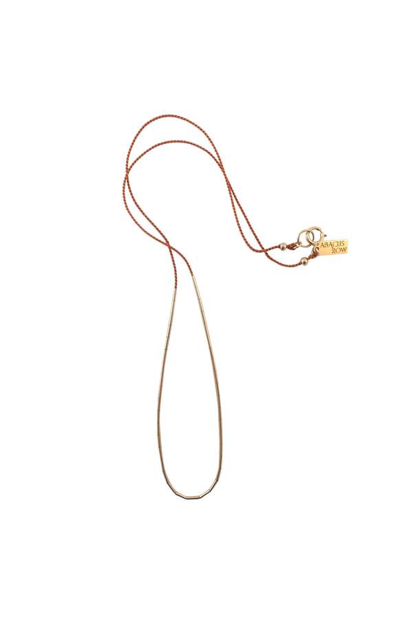 Abacus Row Circinus Necklace - Clay