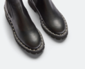 Freda Salvador Bailey Studded Lug Boot - Black - Thumbnail 3