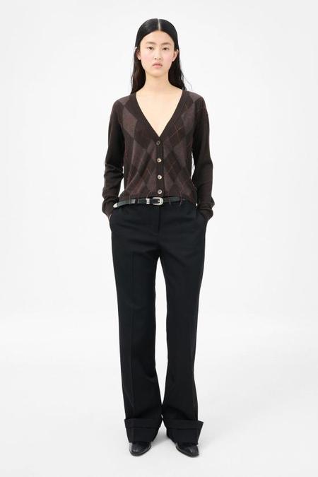 Our Legacy Camp Cardigan - Black Mohair | Garmentory