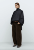 Cordera Corduroy Baggy Pants - Brown - Thumbnail 13