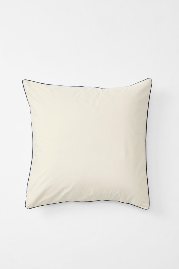 SUTRAM Contrast Edge Euro Pillowcase Pair