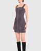 Amanda Uprichard Becker Dress - Graphite - Thumbnail 4