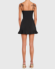 Amanda Uprichard Magnolia Romper - Black - Thumbnail 5