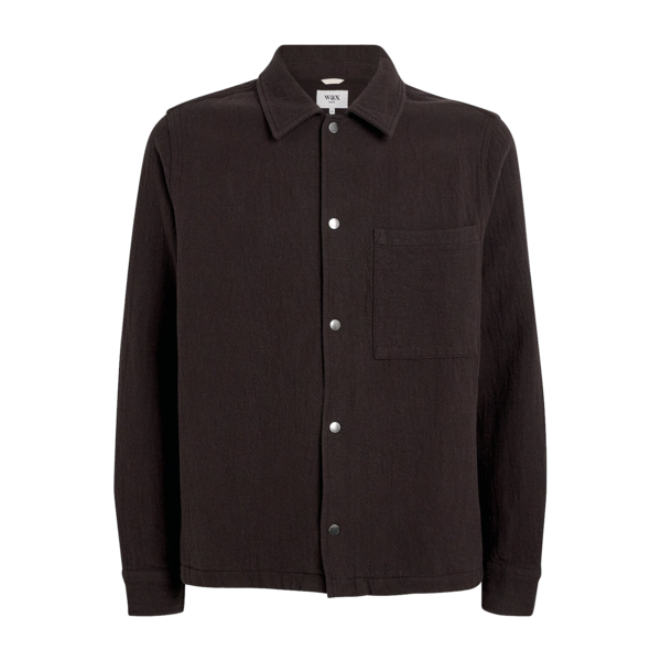 Wax London Romer Overshirt - Black