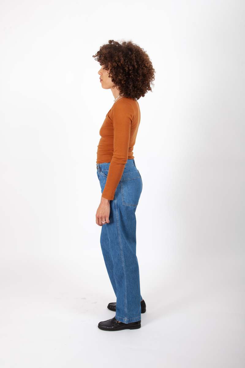 Gravel & Gold Painter Pants - June