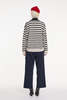 LA FETICHE Olga Striped Crewneck Sweater - Thumbnail 9