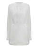 Victoria Beckham Double Bib Detail Shirt - White - Thumbnail 1