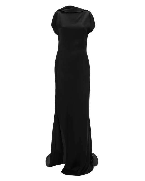 Victoria Beckham Split Side Dress - Black