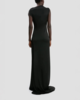 Victoria Beckham Split Side Dress - Black - Thumbnail 4