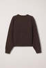 Dunst Soft Volume V-Neck Sweater - Brown - Thumbnail 9