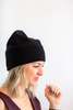 Guest in Residence Rib Cuff Cashmere Beanie - Thumbnail 1