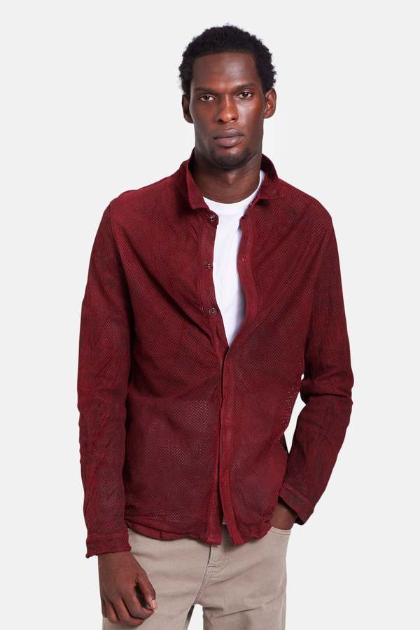 Giorgio Brato Leather Shirt