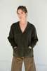 SAYAKA DAVIS NEW YORK Mohair Cardigan - Olive - Thumbnail 5