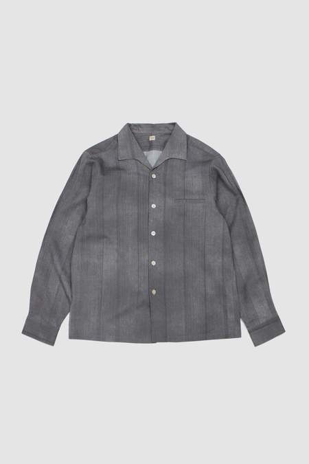 taiga takahashi ヘンリーネック　605 Taiga Takahashi | LOT.605 HENRY NECK SHIRT