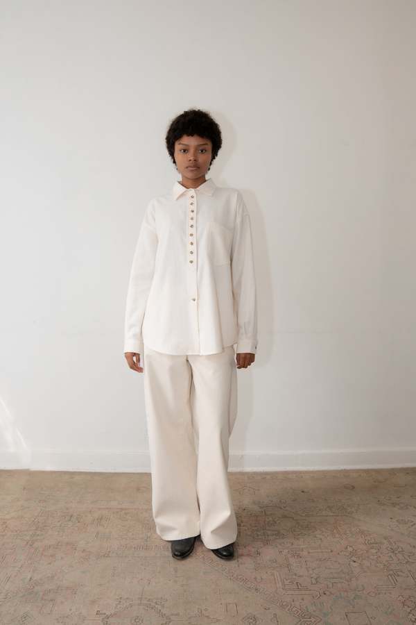 Zii Ropa Andi Shirt - Cream