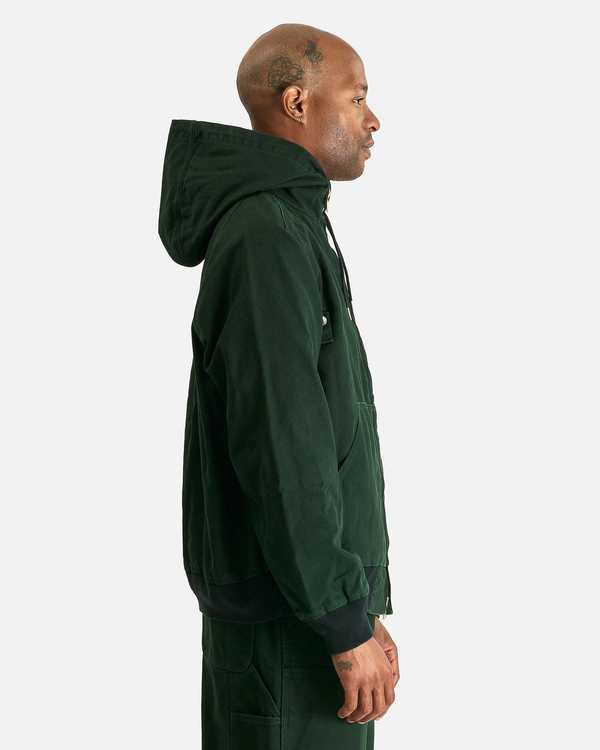 sacai Carhartt WIP Washed Ducked Hooded Blouson | Garmentory
