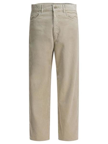 Auralee Linen Wool Silk Shark Skin Slacks | Garmentory
