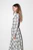 KkCo Split Turtleneck Top - Mixed Plaid - Thumbnail 5