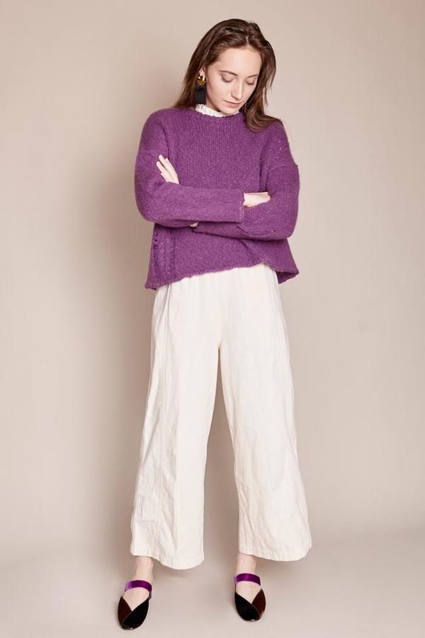 Raquel Allegra Boxy Crew Sweater Raquel Allegra Boxy Crew Sweater