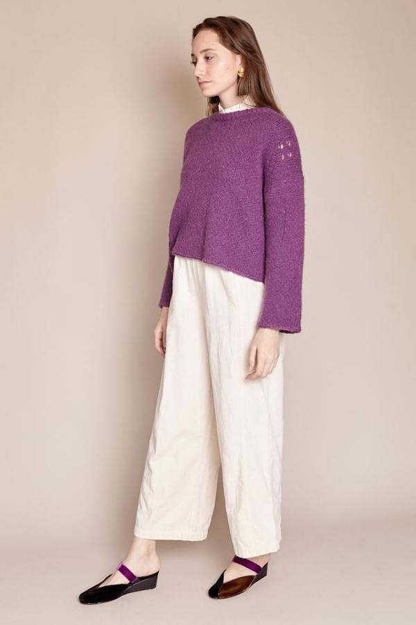 Raquel Allegra Boxy Crew Sweater Raquel Allegra Boxy Crew Sweater