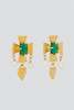 Mondo Mondo Gold Cardinal Earrings - Thumbnail 2