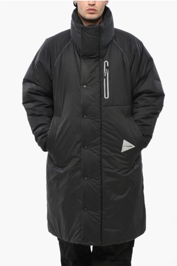 and wander Bubble Jacket - Black