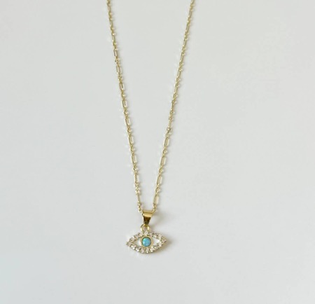 Justine Clenquet Dana Necklace - Palladium/24k Gold | Garmentory