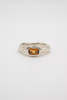 Elise Estelle Sunset Ring in Sterling Silver & Citrine Ring - Thumbnail 4