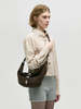 Marge Sherwood Nubuck Medium Belted Hobo Bag - Hush Nubuck - Thumbnail 1