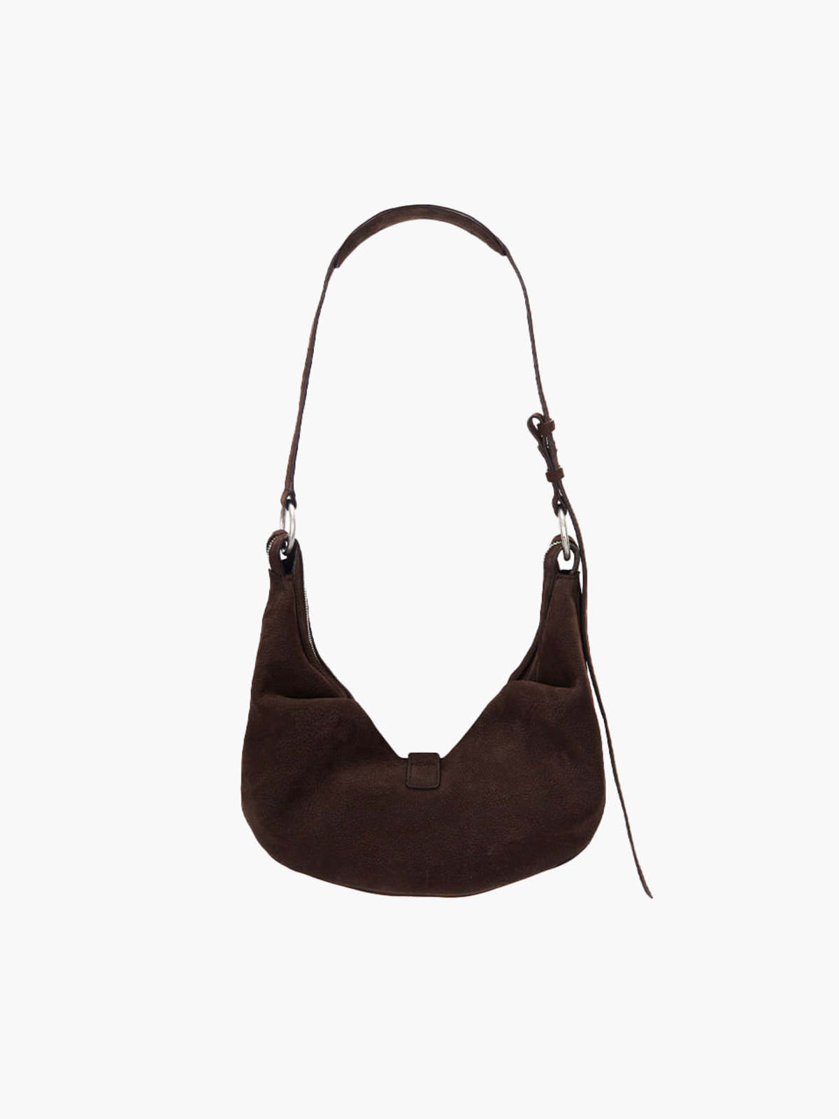 Marge Sherwood Nubuck Medium Belted Hobo Bag - Hush Nubuck - Image 7 of 9