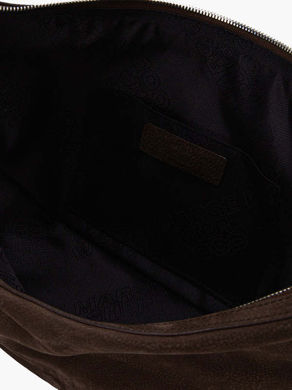 Marge Sherwood Nubuck Medium Belted Hobo Bag - Hush Nubuck