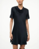 Staud Iris Silk Dress - Black - Thumbnail 5