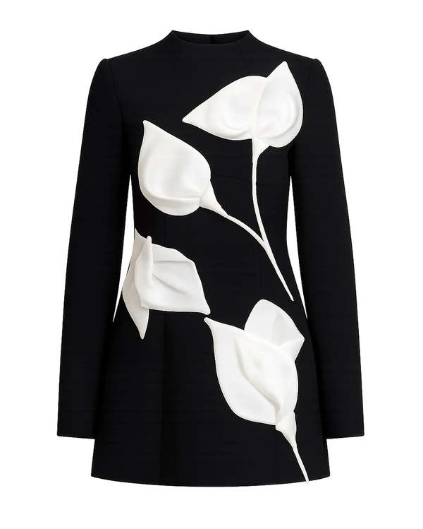 Acler Kadence Mini Dress - Black on Garmentory