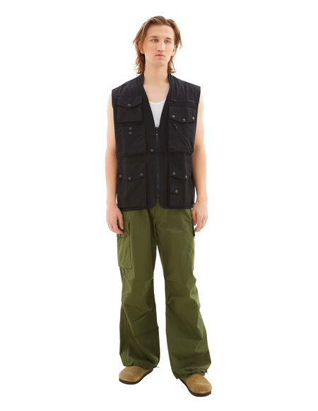 トップス NEEDLES FIELD VEST Needles Field Vest - Black | Garmentory