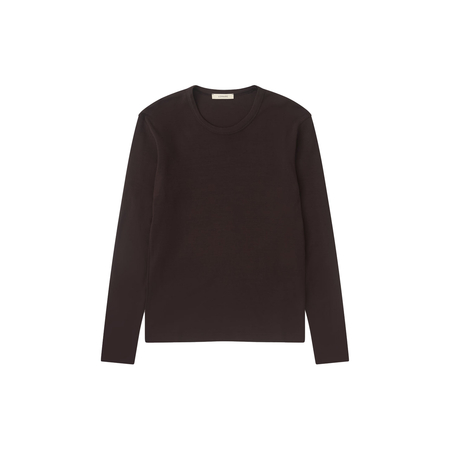 Lemaire Foldover Long Sleeve T-Shirt - Gray | Garmentory