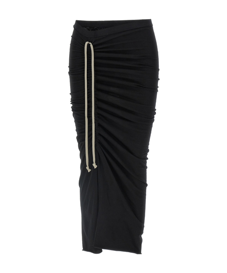 Rick Owens Drkshdw Pull On Pillar Skirt | Garmentory