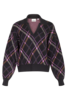 Untitled in Motion Knit Polo Viv Plaid - Thumbnail 1