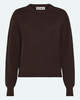 Minimum Mikala Sweater - Seal Brown - Thumbnail 1