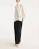 Rohe Foulard Silk Top - White - Thumbnail 3