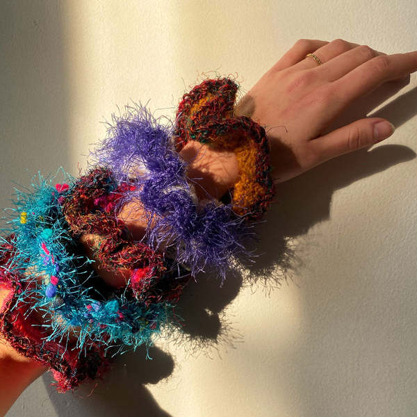 Amalya Meira Crochet Scrunchie